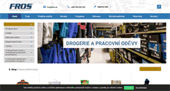 Desktop Screenshot of fros.cz